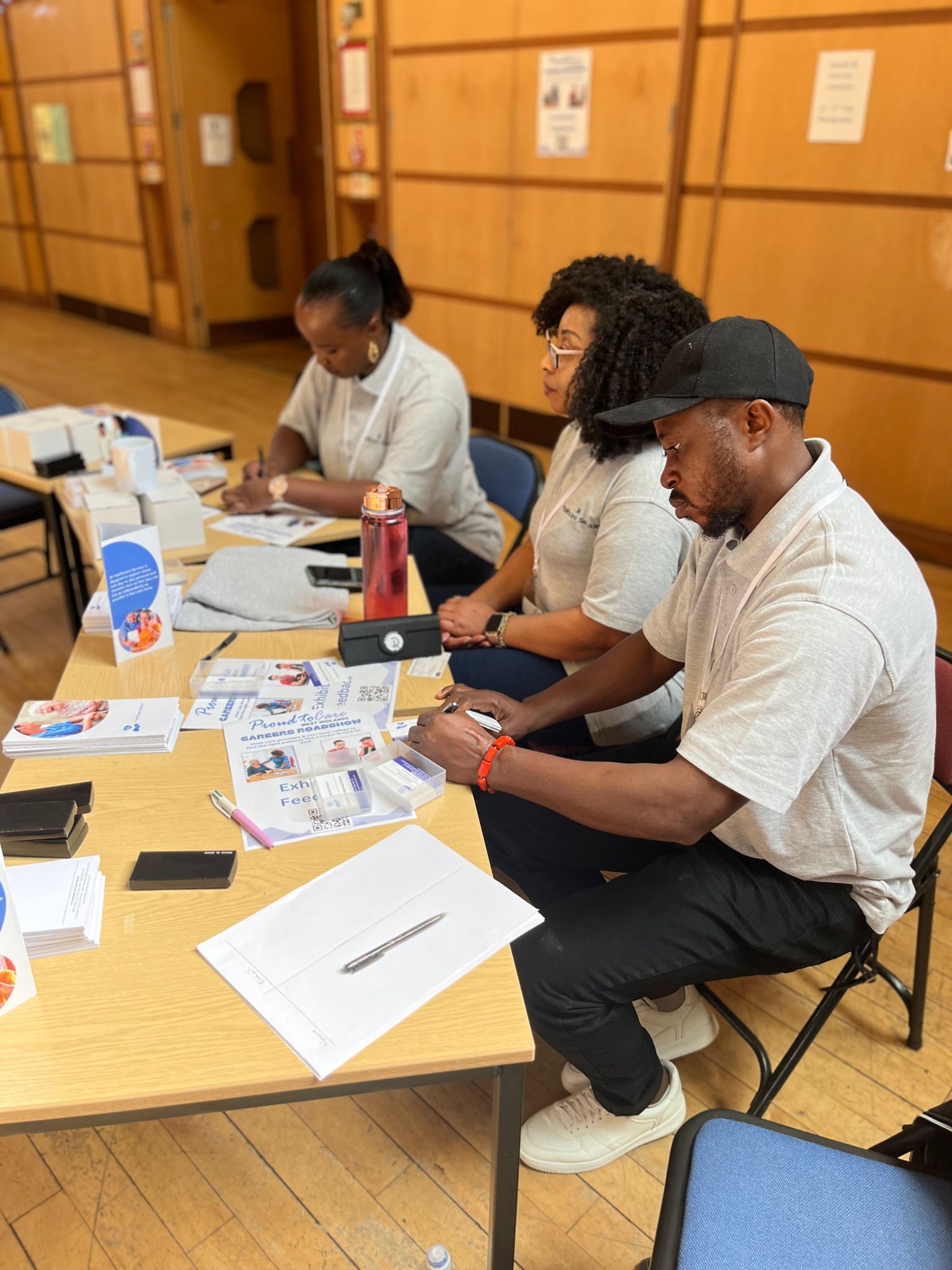 Team member providing care