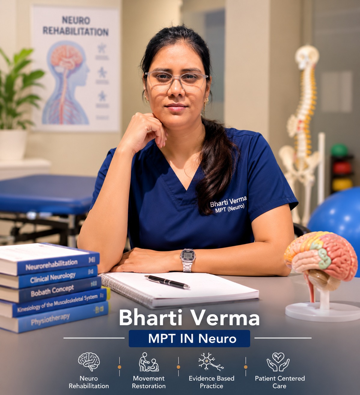Bharti Verma — Neuro Physiotherapist · MPT (Neuro)