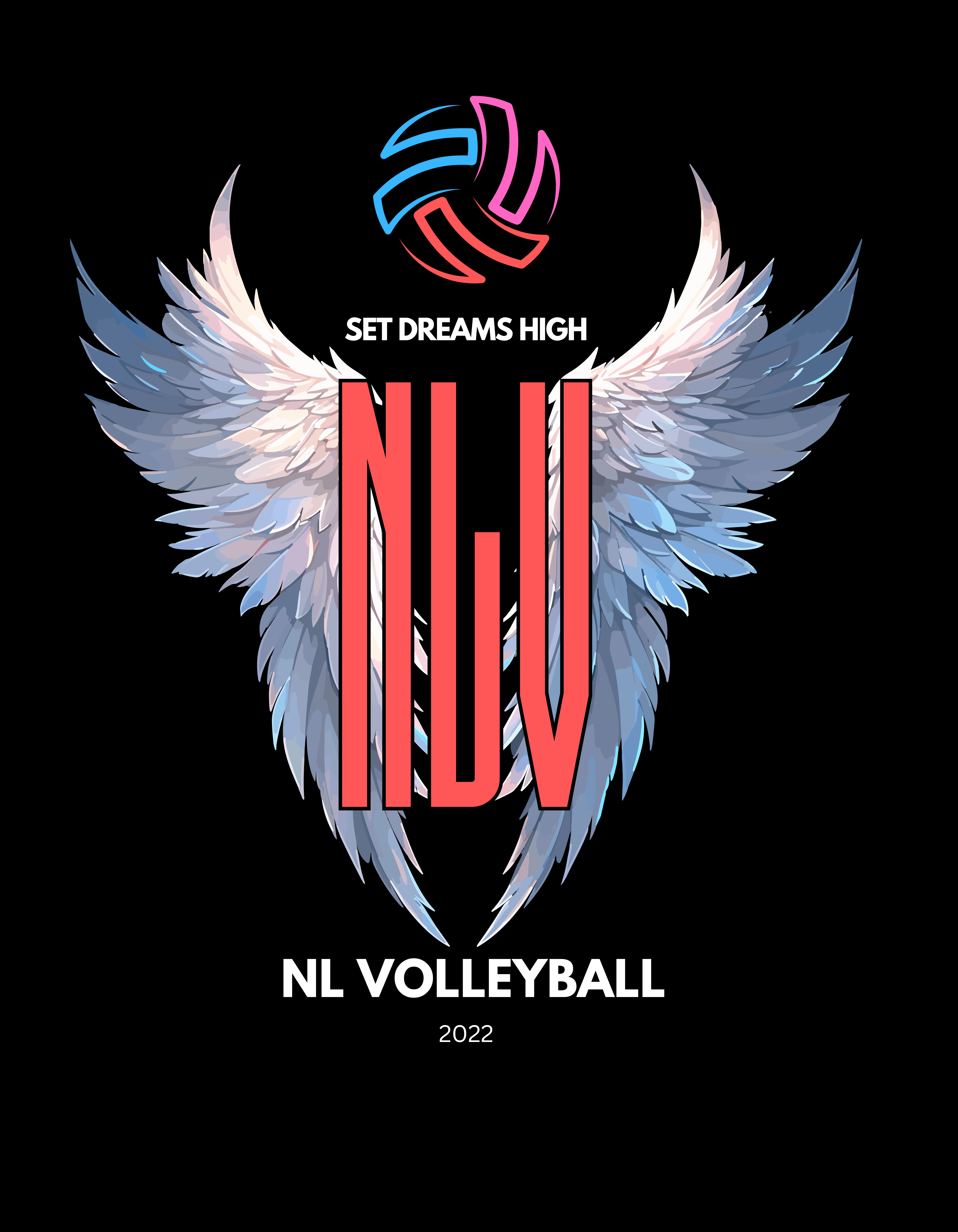 NL Volleyball Logo