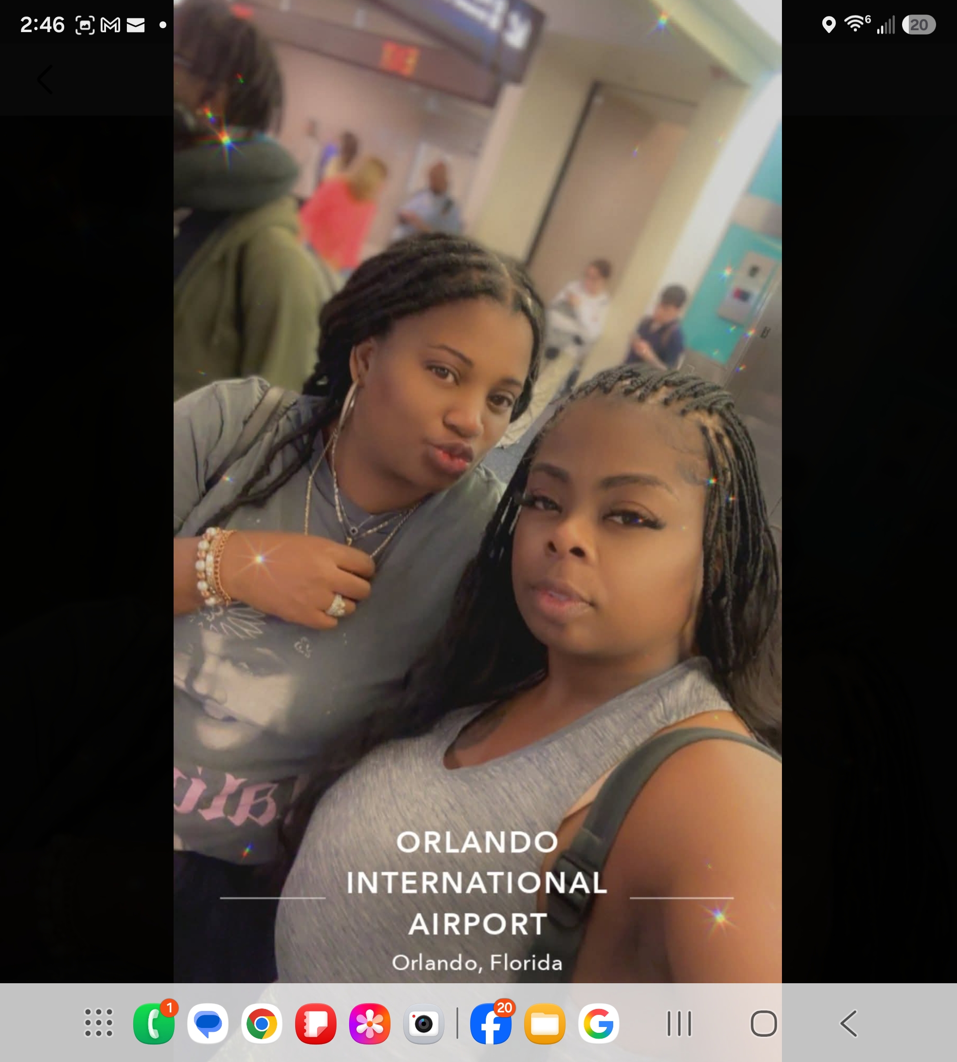 Pre-Cruise Hype — Orlando Airport