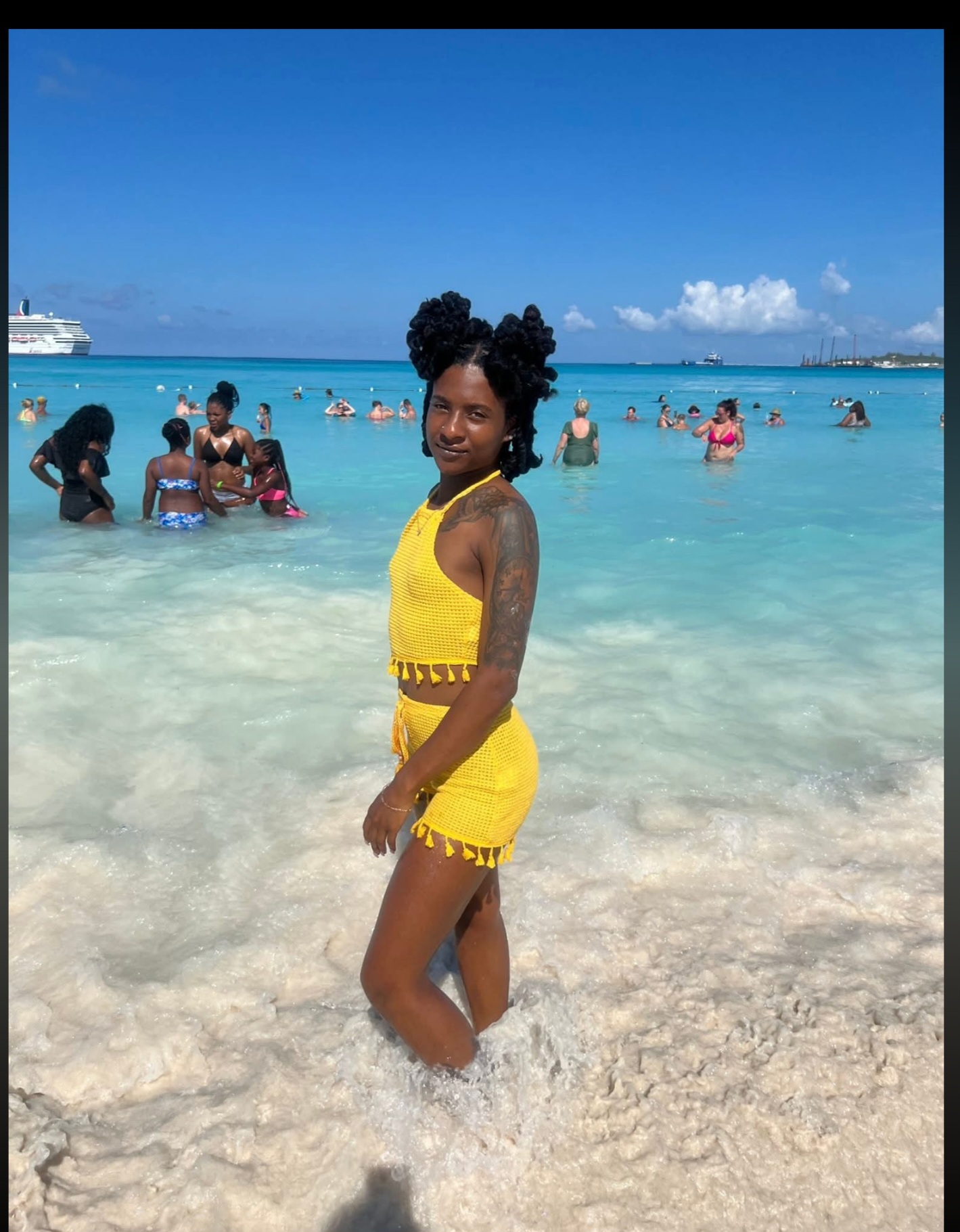 Yellow on the Crystal Water