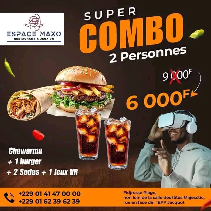 Combo 4 Personnes