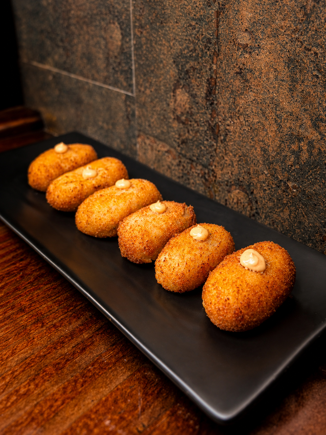 Croquetas MP · Entrante en Wall Burger Lebrija (hamburguesería en Sevilla)