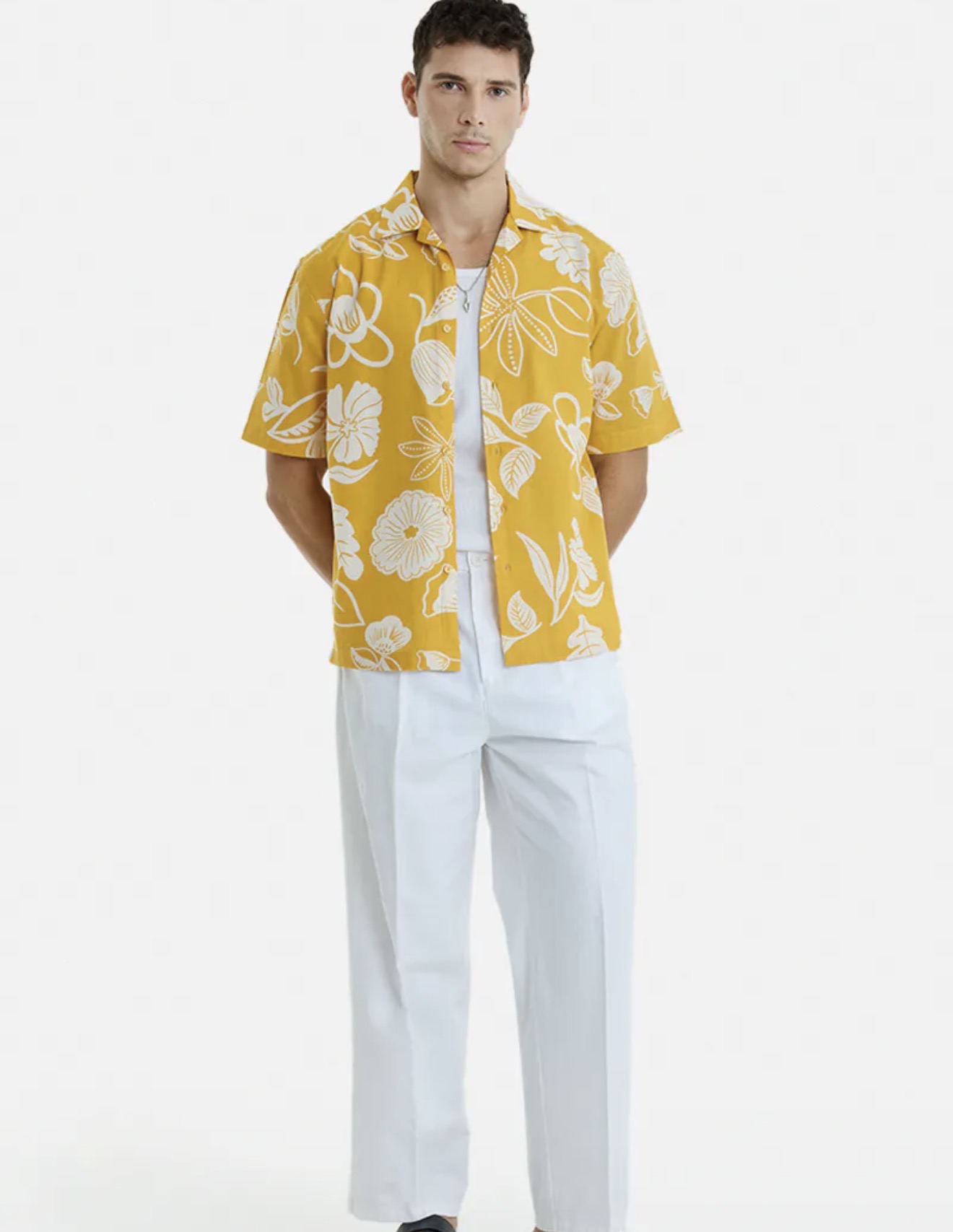 Tropical Floral Hawaiian Shirt 2