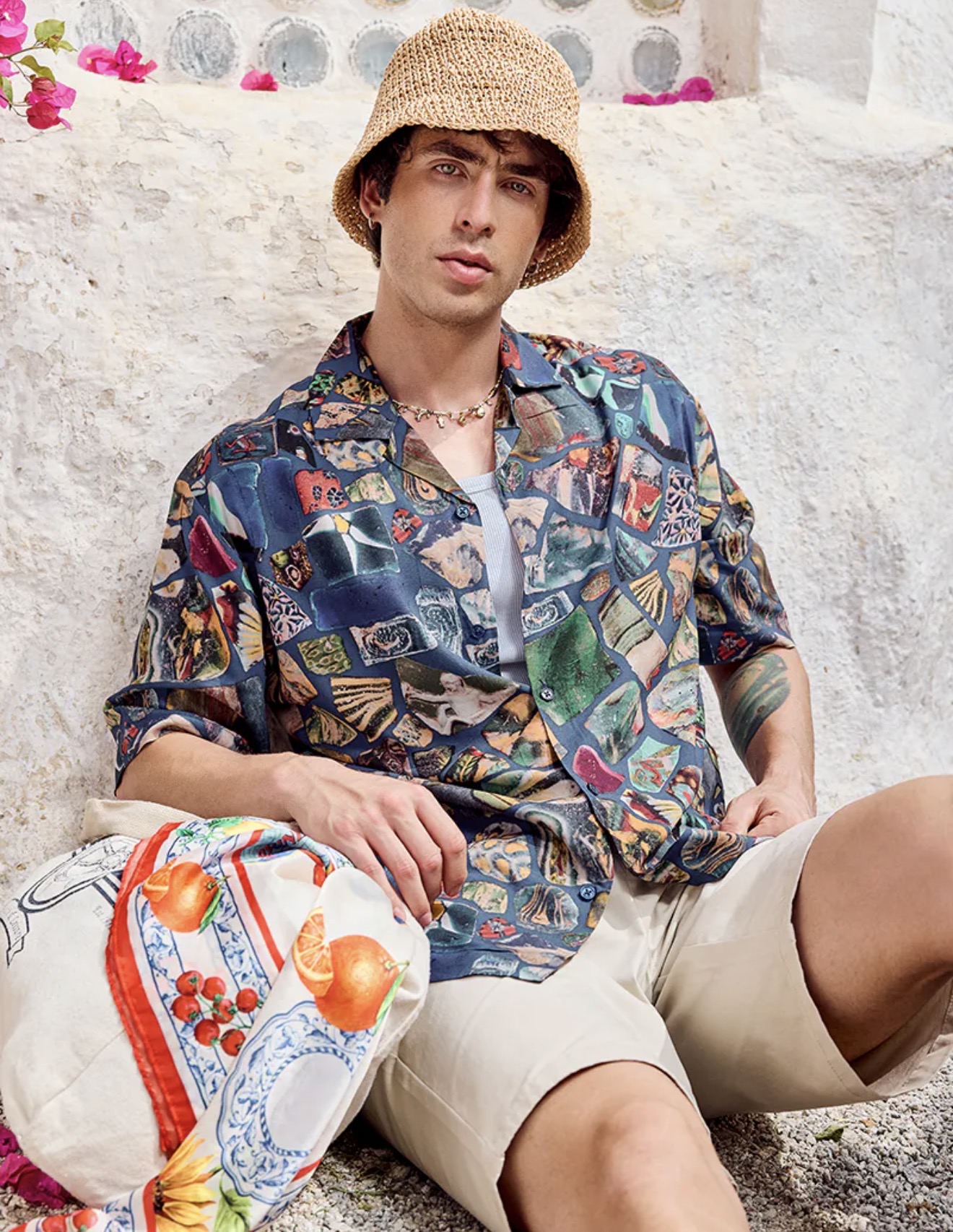 Mediterranean Mosaic Limited Edition Shirt