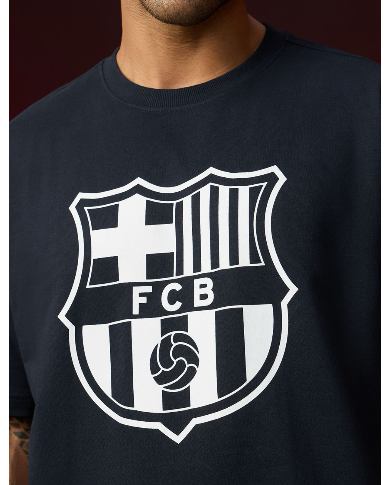FCB Heritage Oversized Football Tee 2