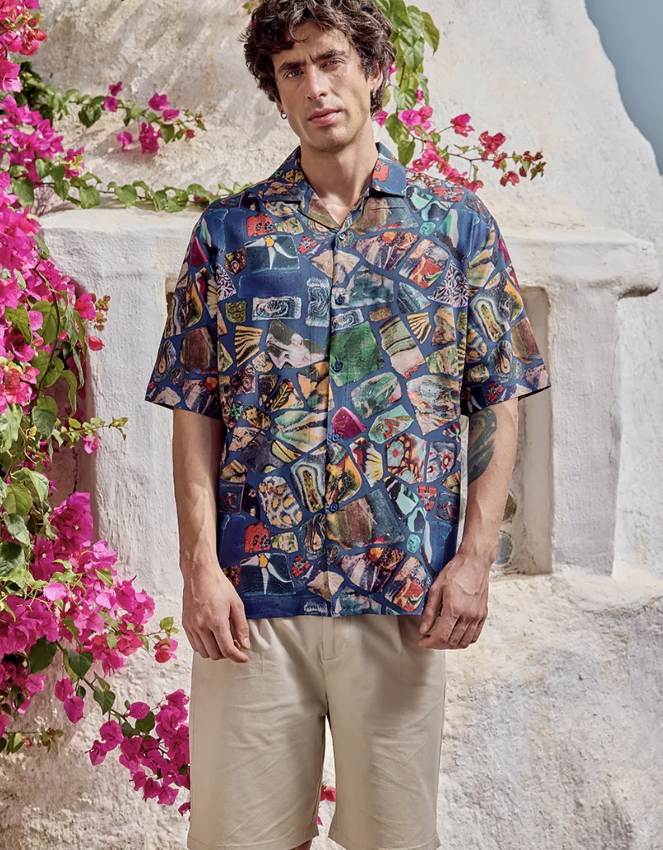 Mediterranean Mosaic Limited Edition Shirt 4