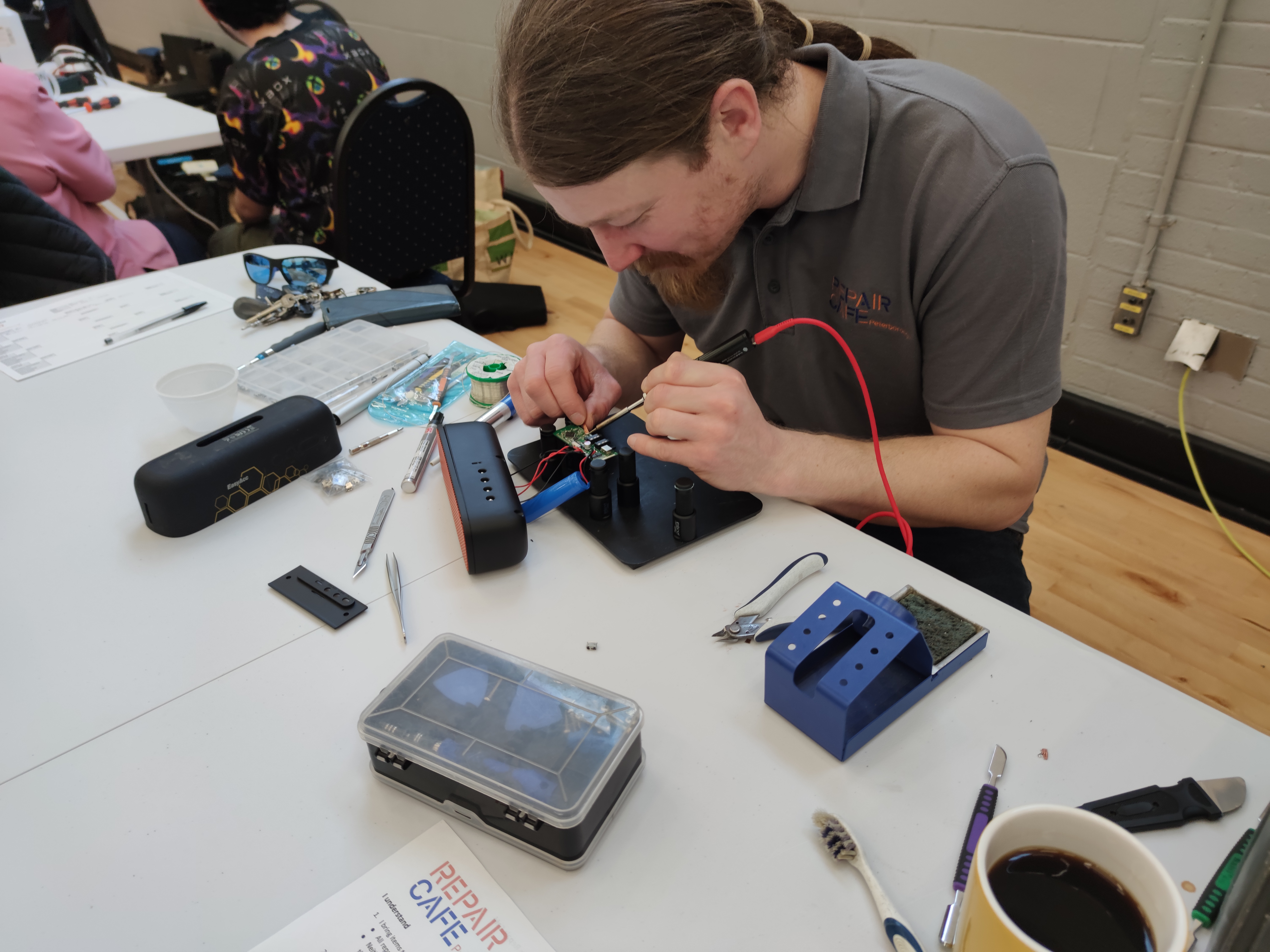 Volunteer Scott at work — Gladstone