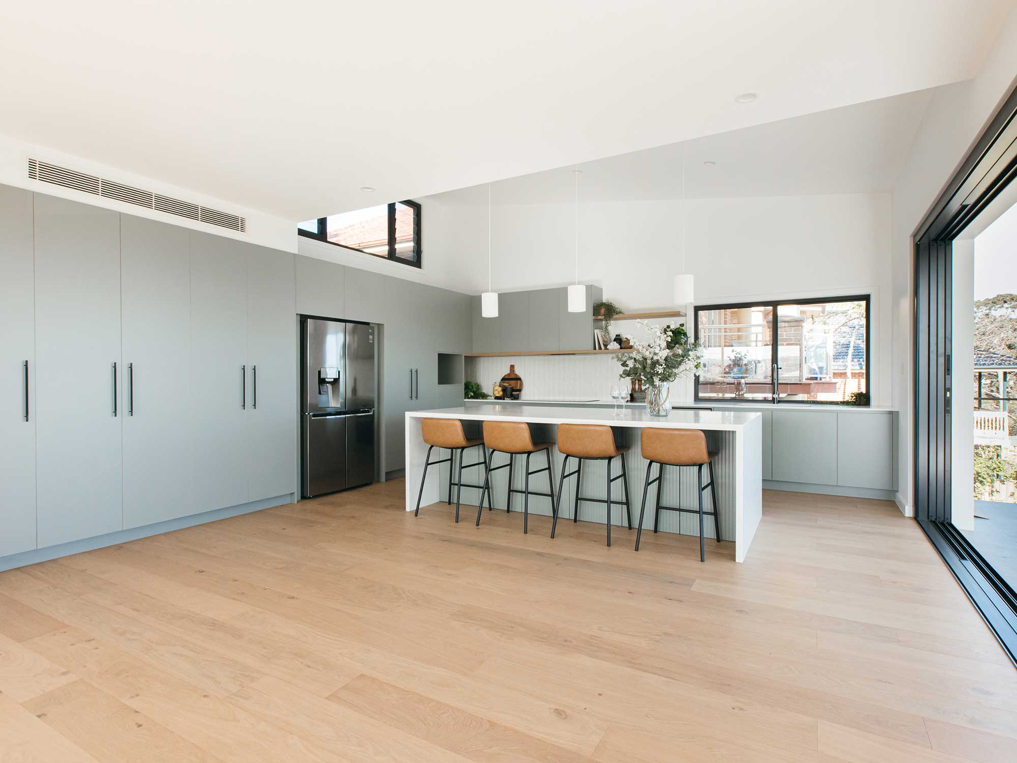 Kitchen interior of a Brazier custom home
