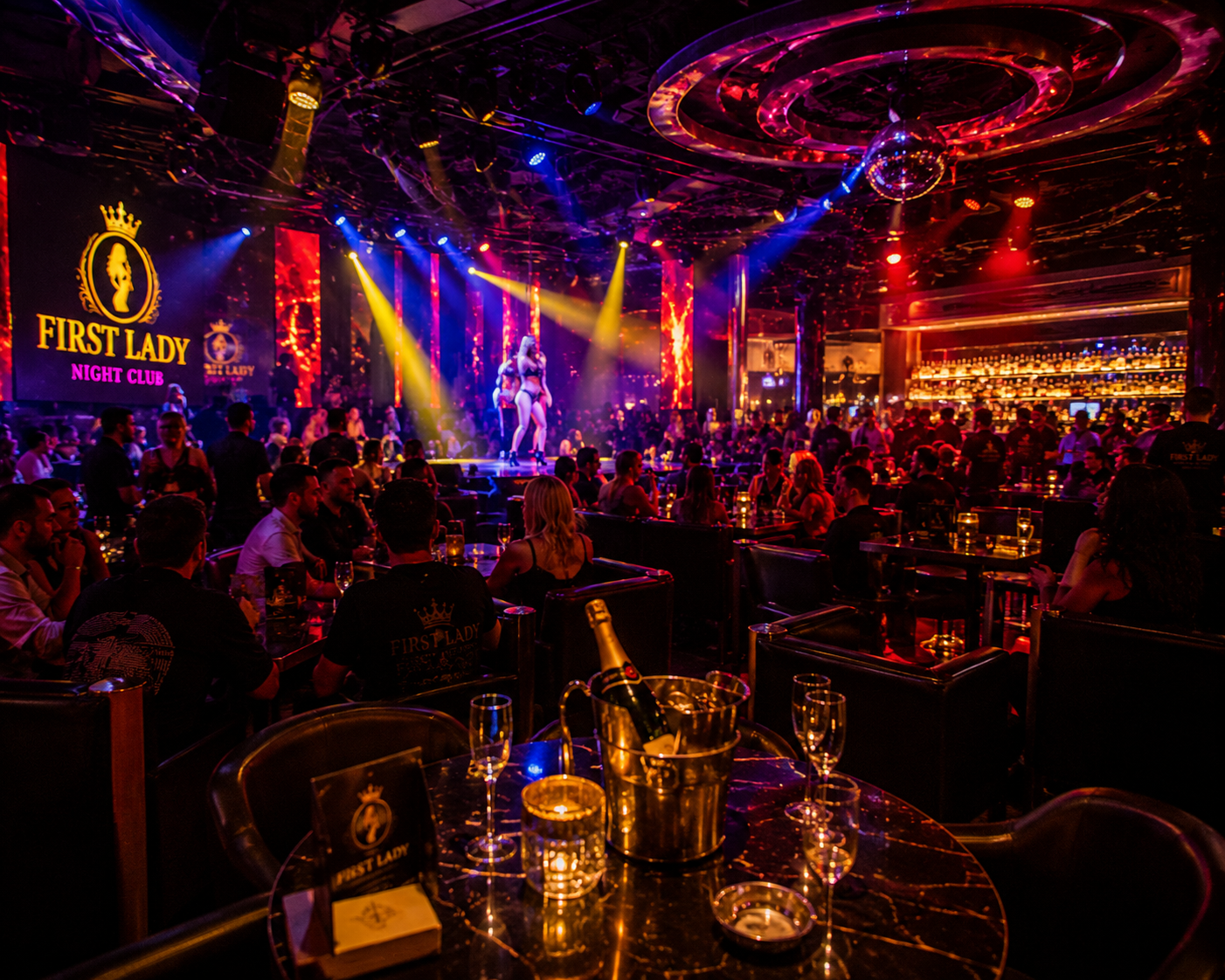 First Lady Night Club Main Hall - Live Show