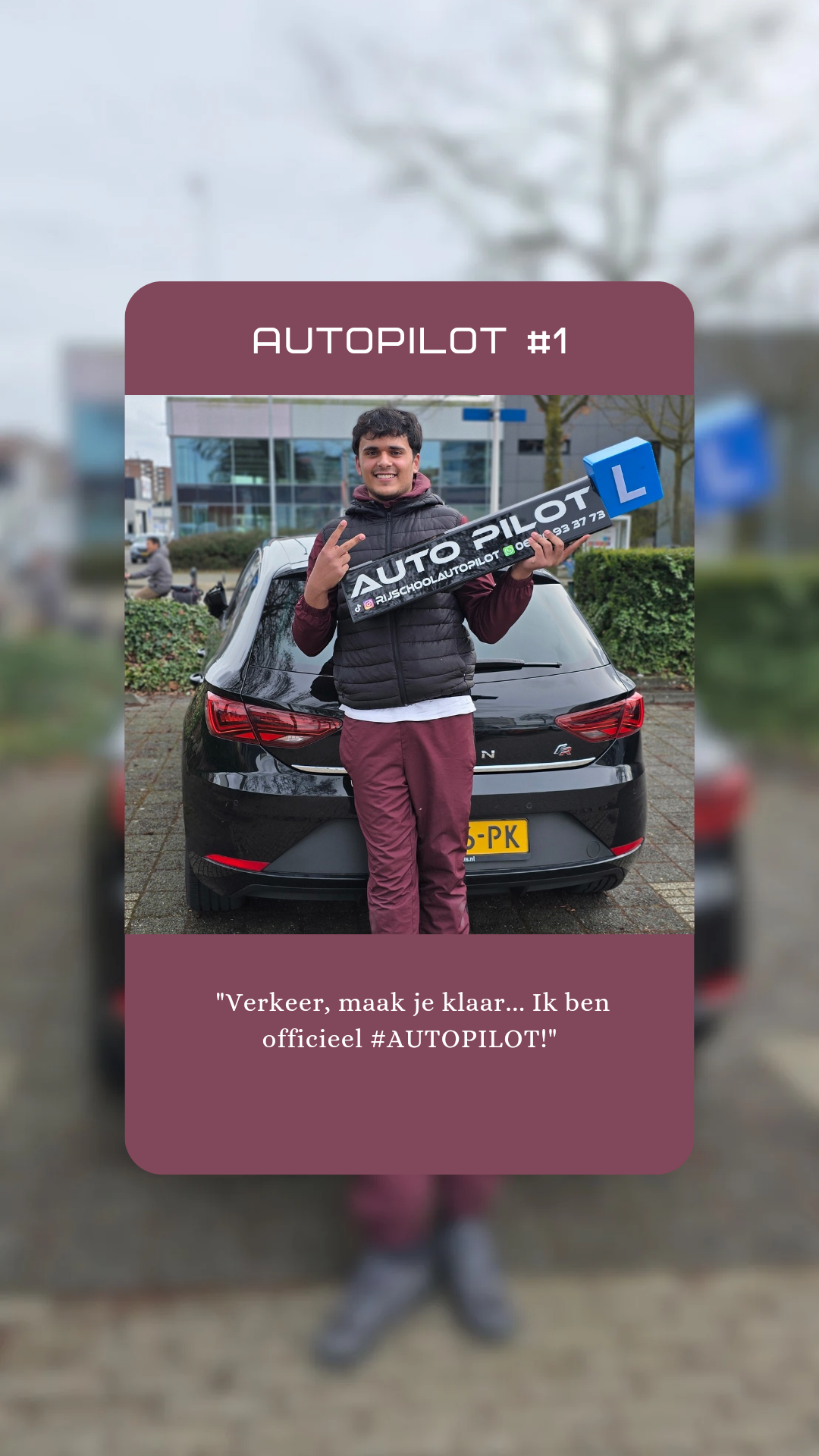 Geslaagde leerling AUTOPILOT #1