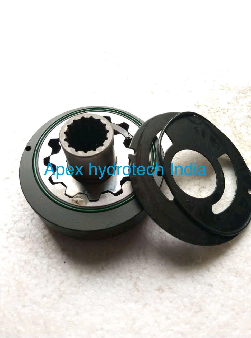 Cylinder Block with Pistons