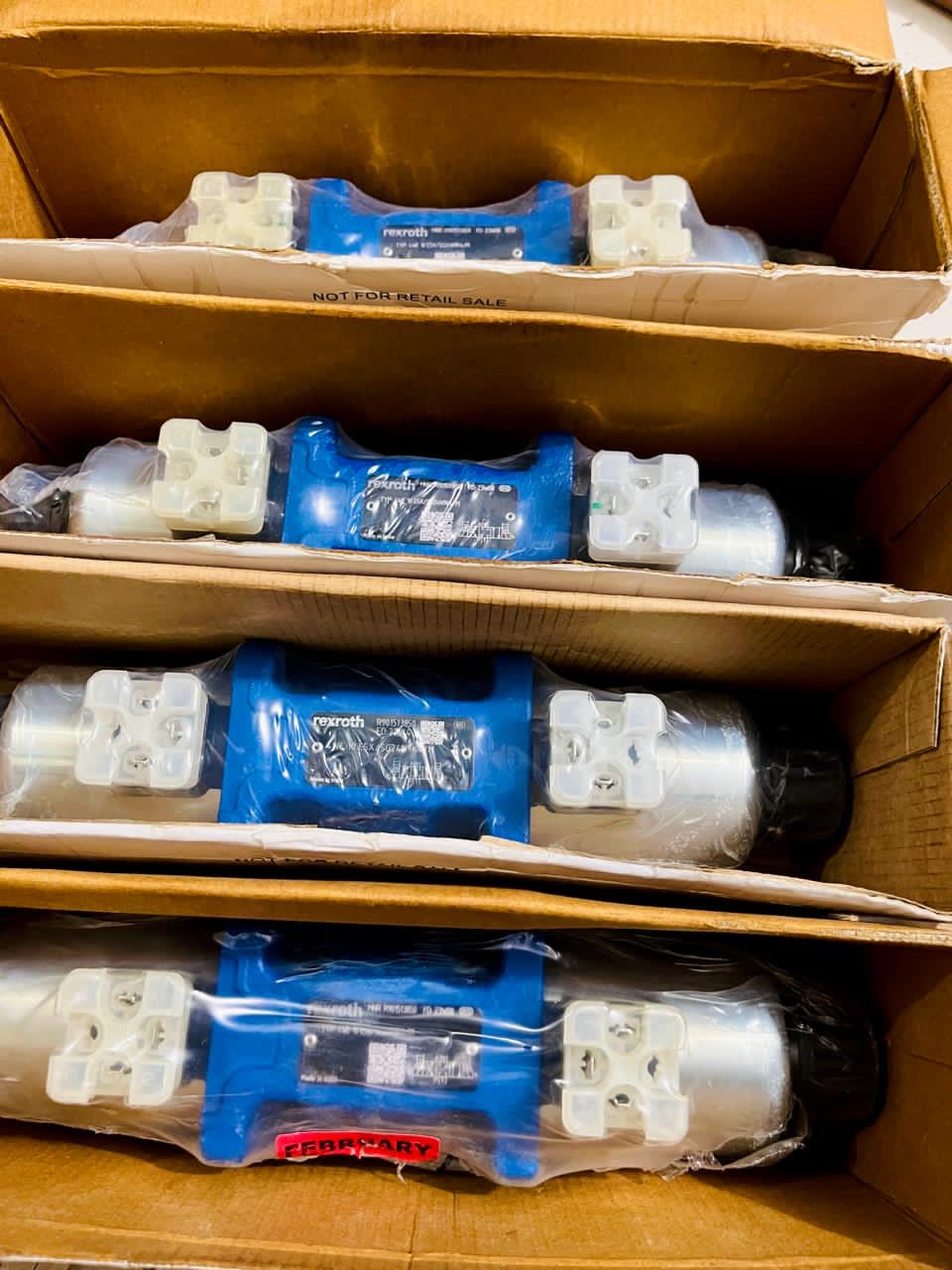 Rexroth A4VG Pump Yellow