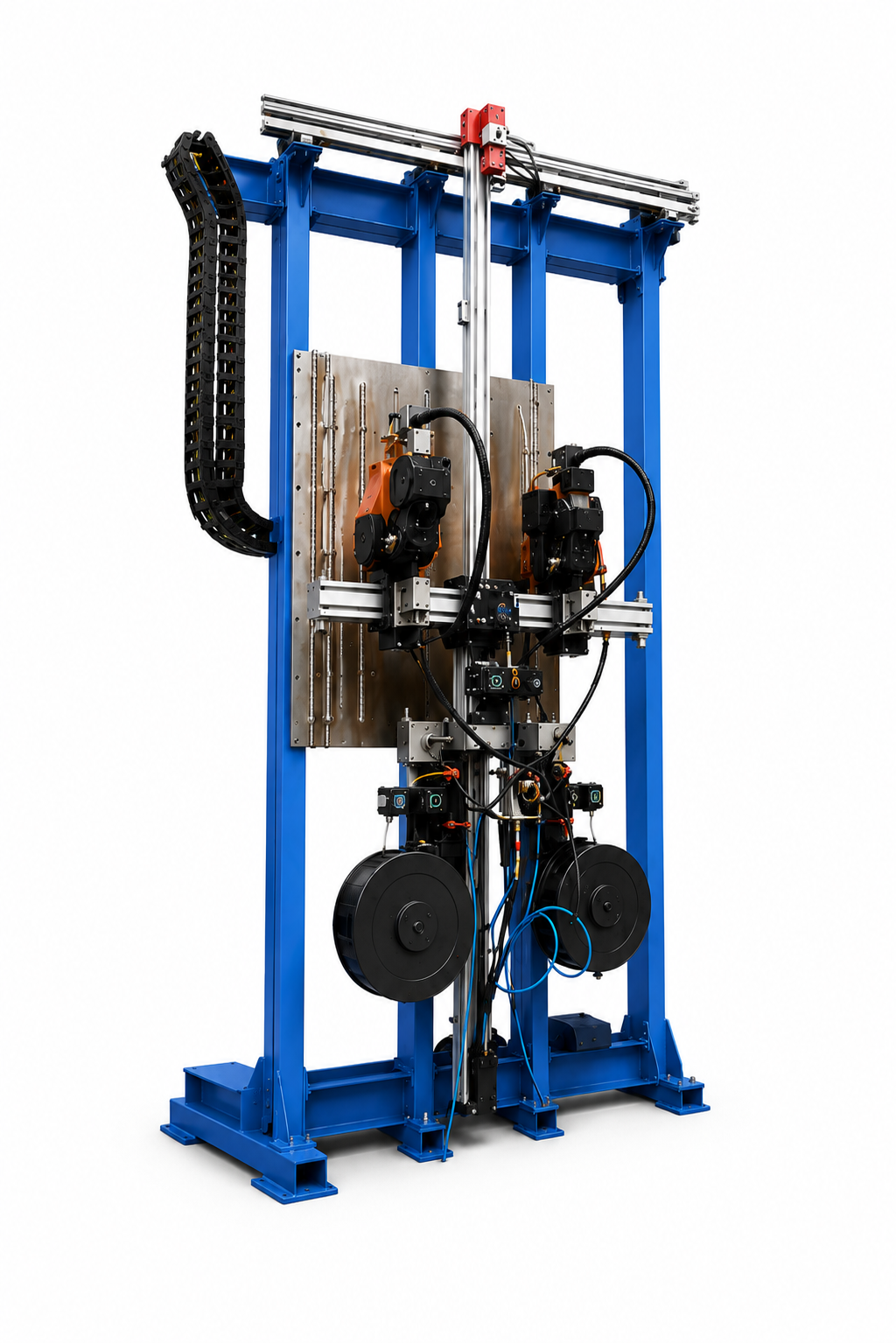 Twin Head Boiler Tube & Tube Wall Cladding System