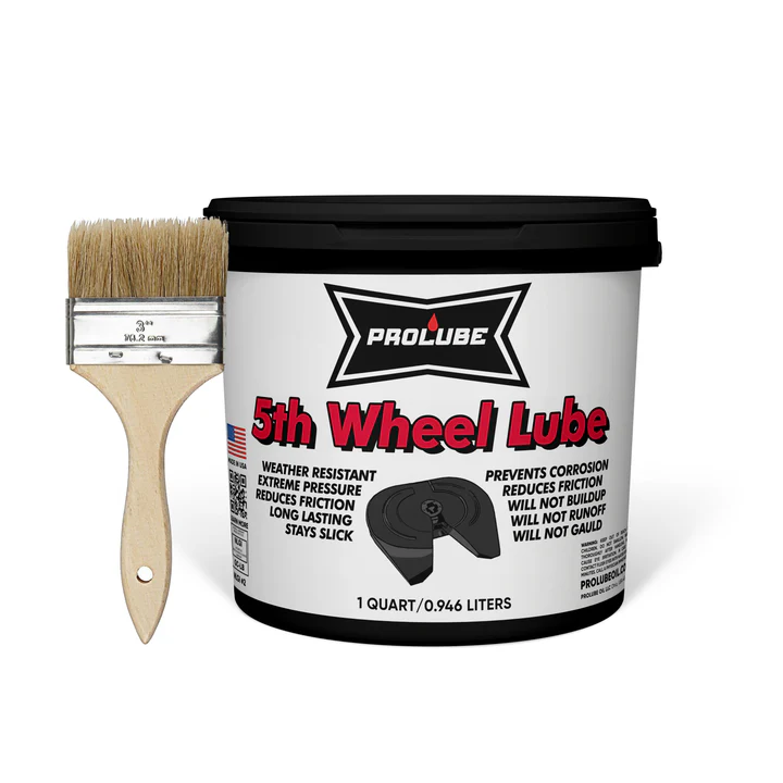 Prolube 5th Wheel Lube 1 Quart Tub with Brush