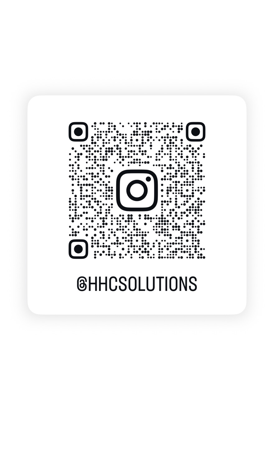 Instagram QR code for @hhcsolutions