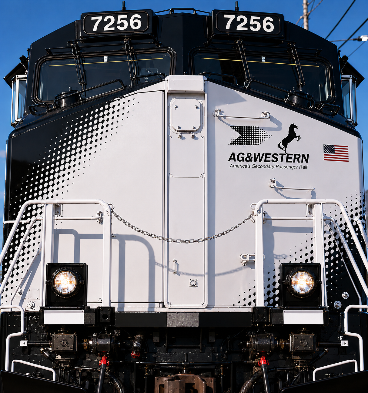 AG&WESTERN Locomotive 7256