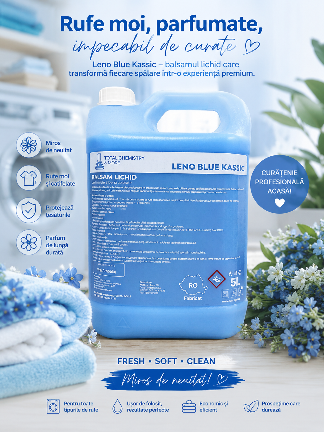 Balsam Leno Blue Kassic 5L