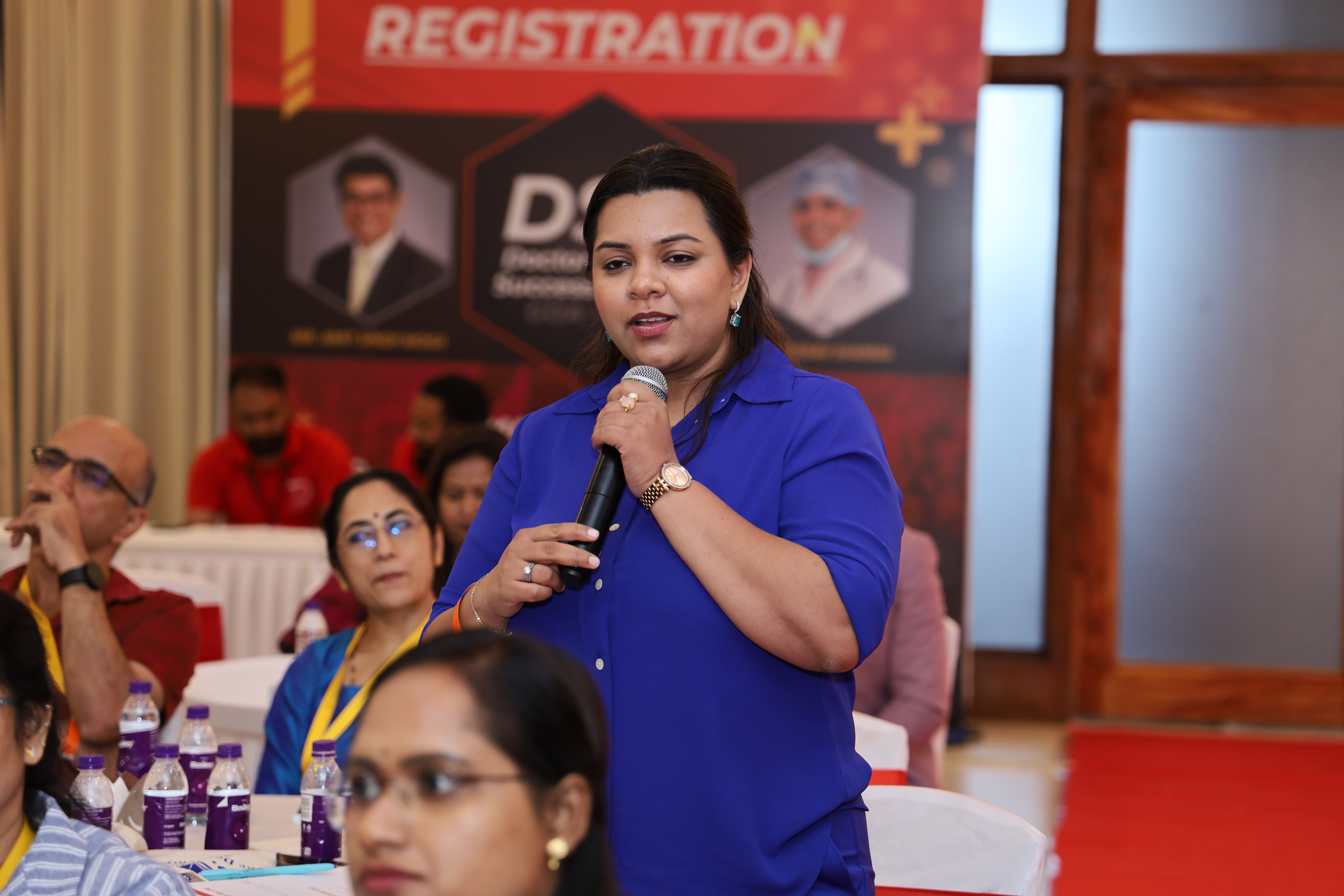 Delegate in Conference Meet
