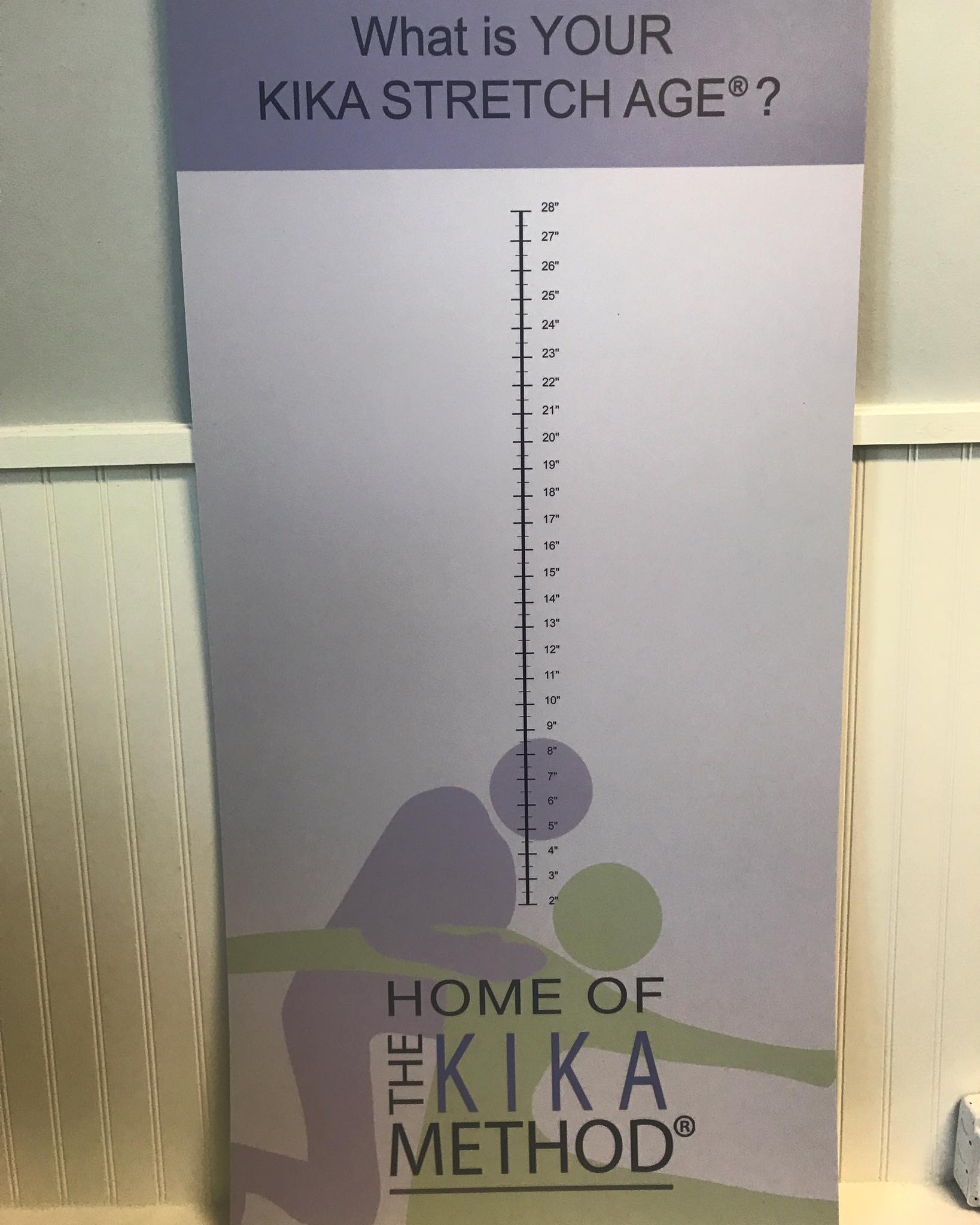 What is Your Kika Stretch Age? — In-Studio Poster