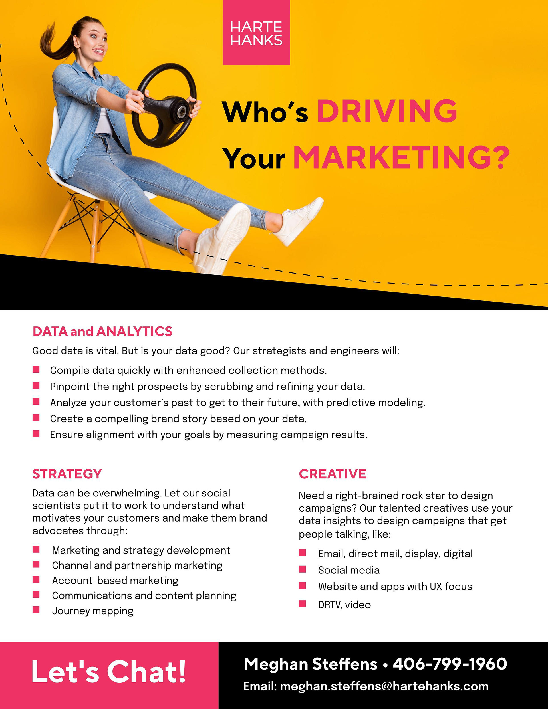 Who's Driving Your Marketing? — One-Pager