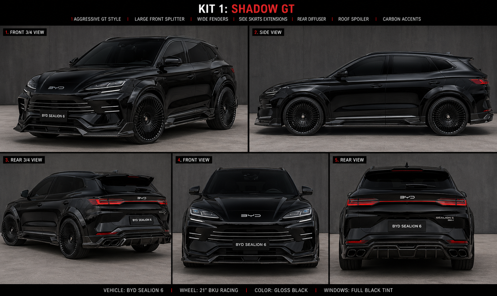 Shadow GT Body Kit