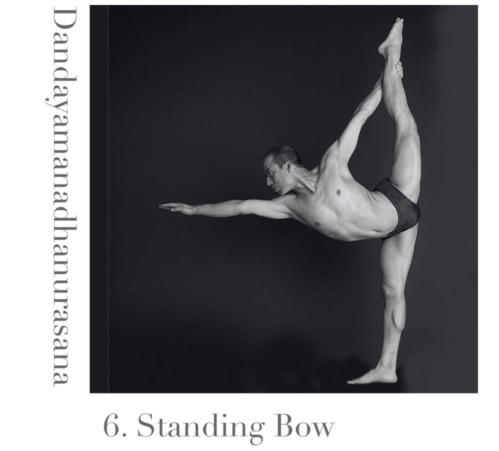Dandayamanadhanurasana — Standing Bow