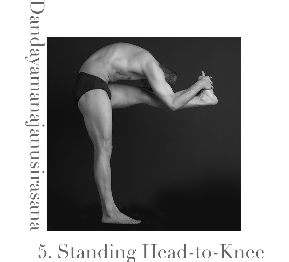 Dandayamanajanusirasana — Standing Head-to-Knee