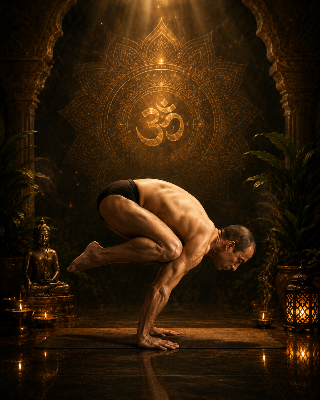 Tony Sanchez — Warrior III at sunrise