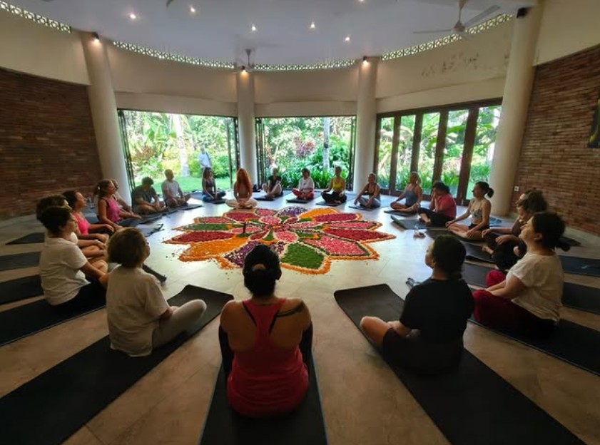Group meditation practice