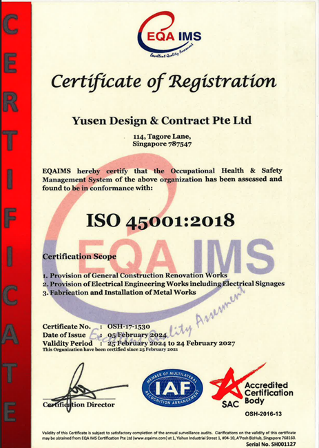 ISO 45001:2018