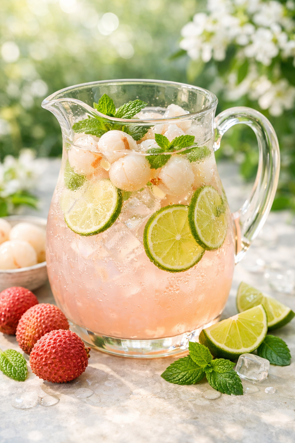 Lychee Lime Cooler – IslandFruitGuide Recipe