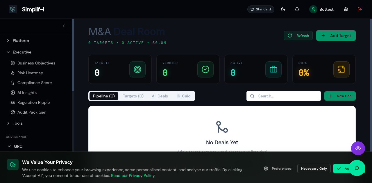 M&A Readiness Module