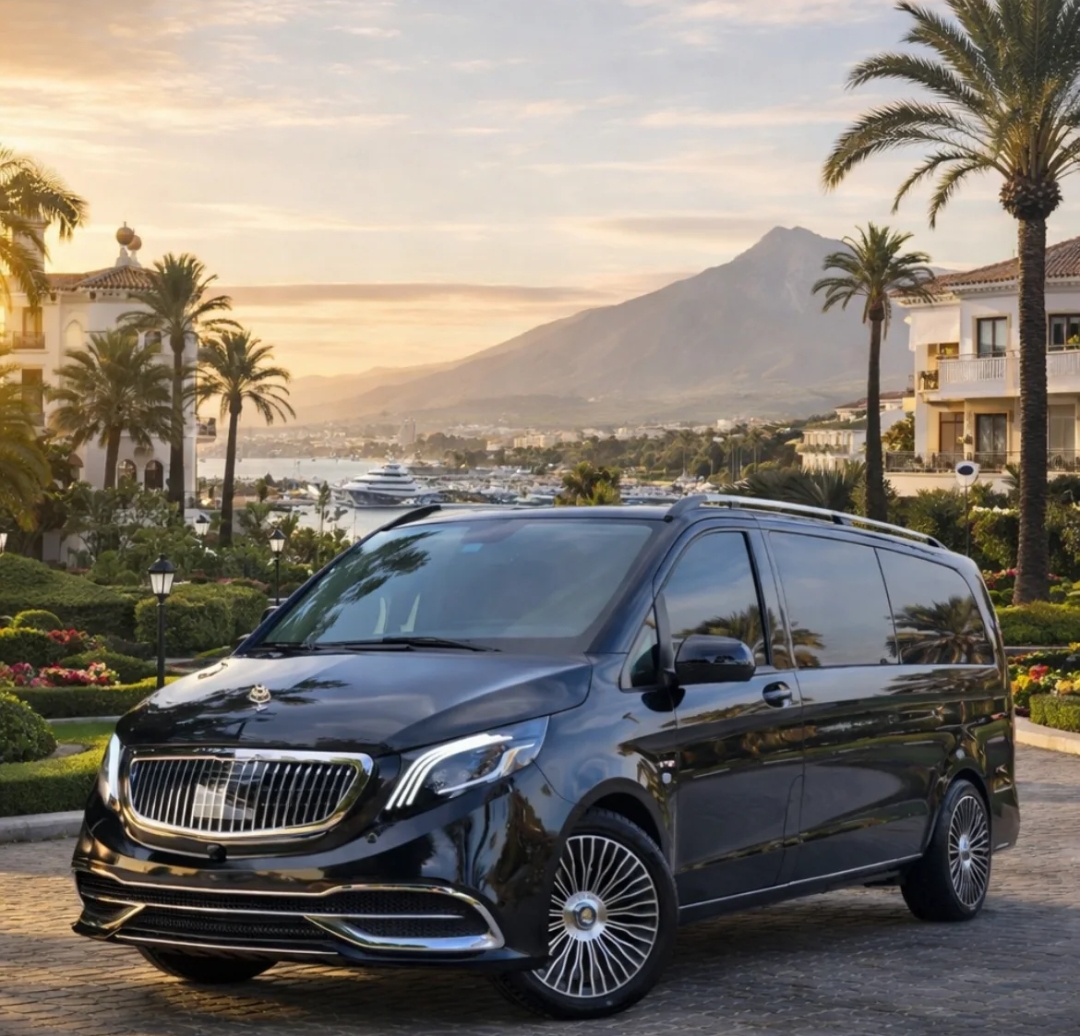 Maybach VIP transport Marbella — luxury chauffeur service Costa del Sol Puerto Banús