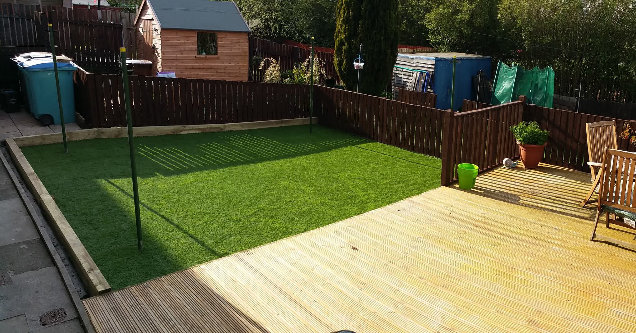 Deck & Lawn Completion