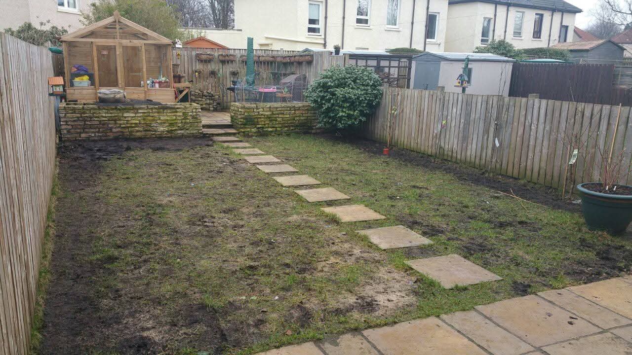 Stepping Stones Path before