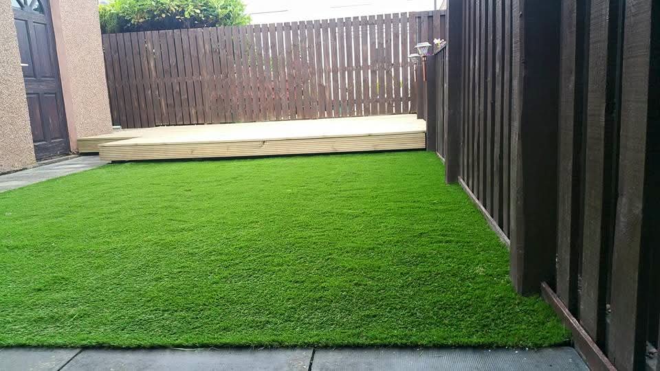 Modern Deck & Lawn Upgrade